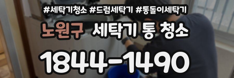 노원구 세탁기 통 청소
