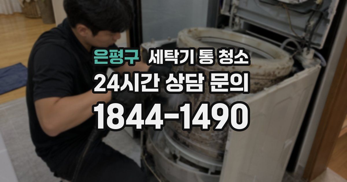 은평구 세탁기 통 청소