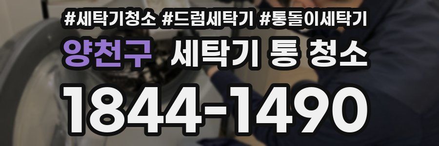 양천구 세탁기 통 청소