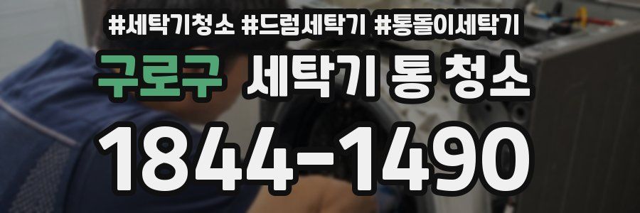 구로구 세탁기 통 청소