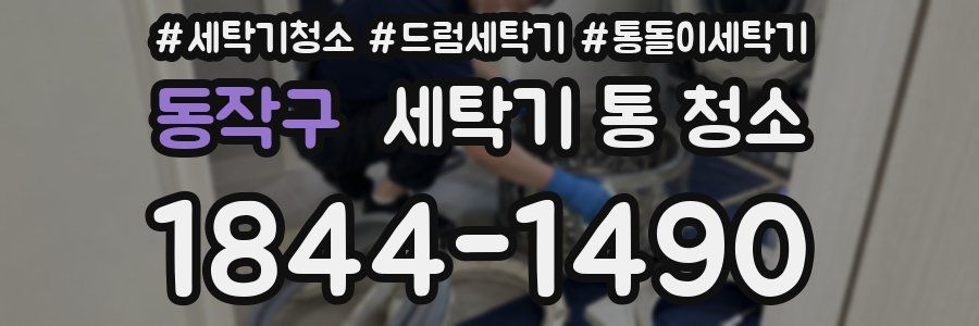 동작구 세탁기 통 청소