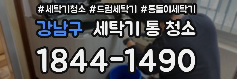 강남구 세탁기 통 청소