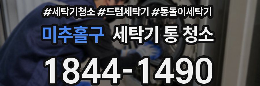 미추홀구 세탁기 통 청소