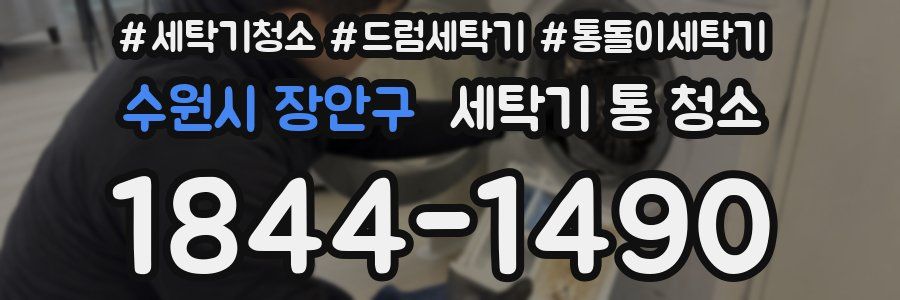 수원시 장안구 세탁기 통 청소