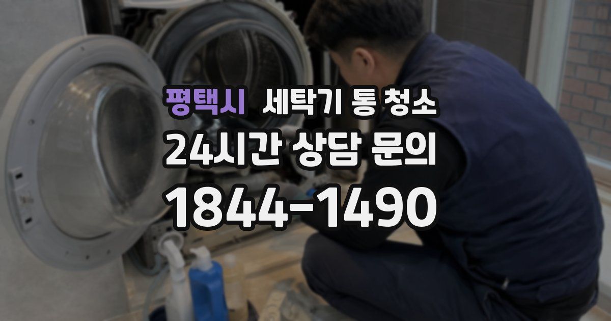 평택시 세탁기 통 청소