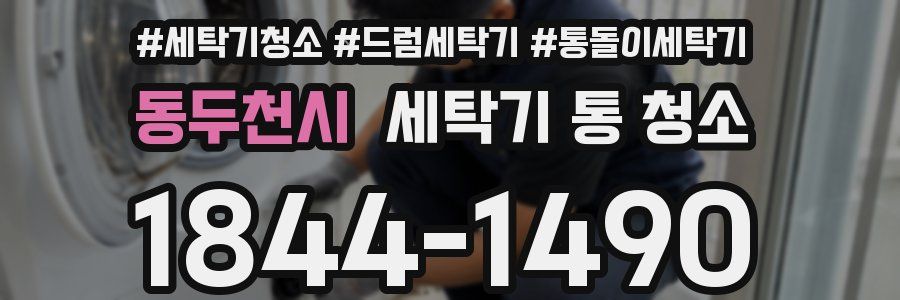 동두천시 세탁기 통 청소