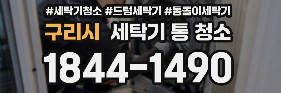 구리시 세탁기 통 청소