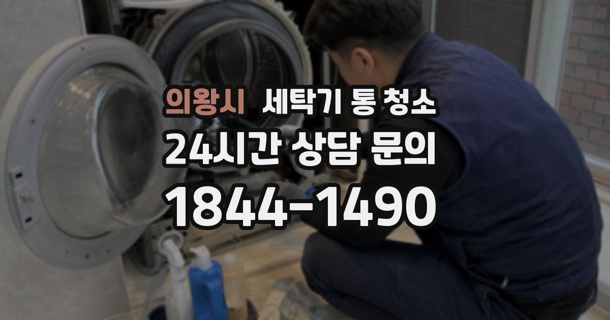 의왕시 세탁기 통 청소