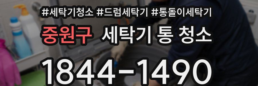 중원구 세탁기 통 청소