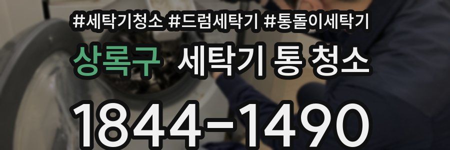 상록구 세탁기 통 청소