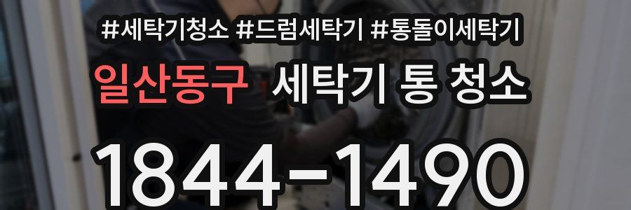 일산동구 세탁기 통 청소