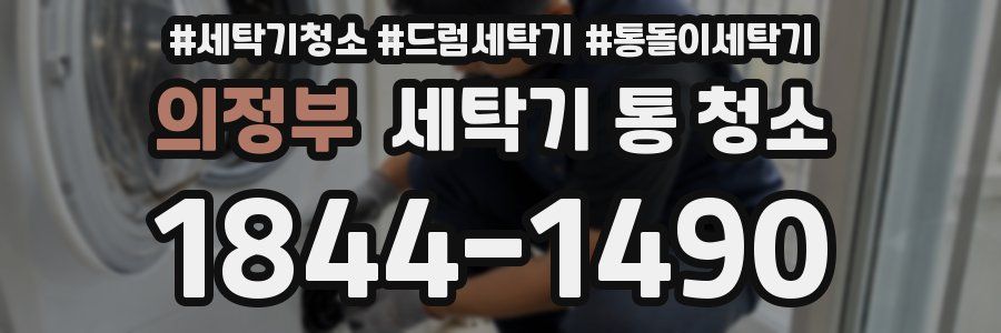 의정부 세탁기 통 청소
