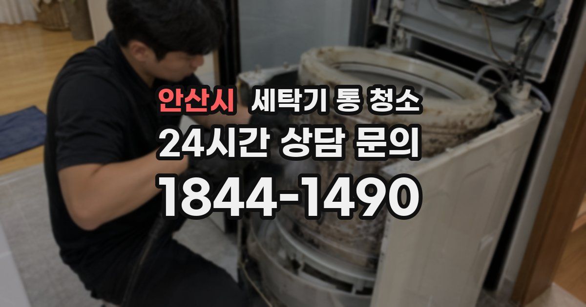안산시 세탁기 통 청소