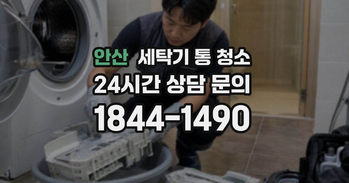 안산 세탁기 통 청소