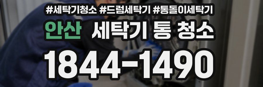 안산 세탁기 통 청소