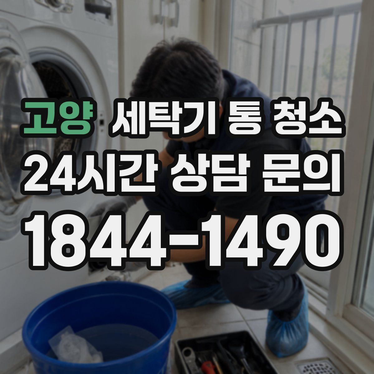 고양 세탁기 통 청소