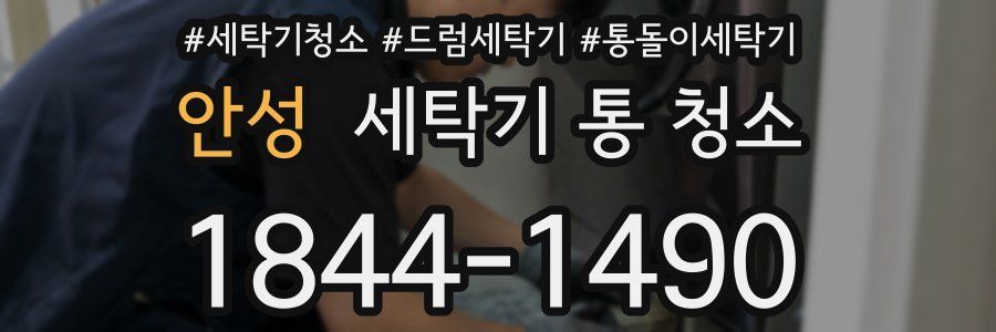 안성 세탁기 통 청소