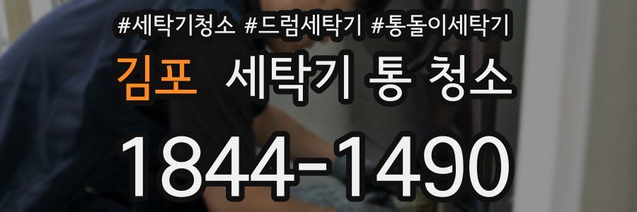 김포 세탁기 통 청소