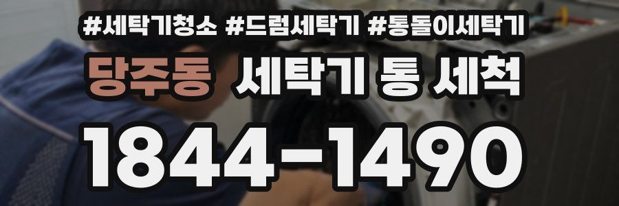 당주동 세탁기 통 세척