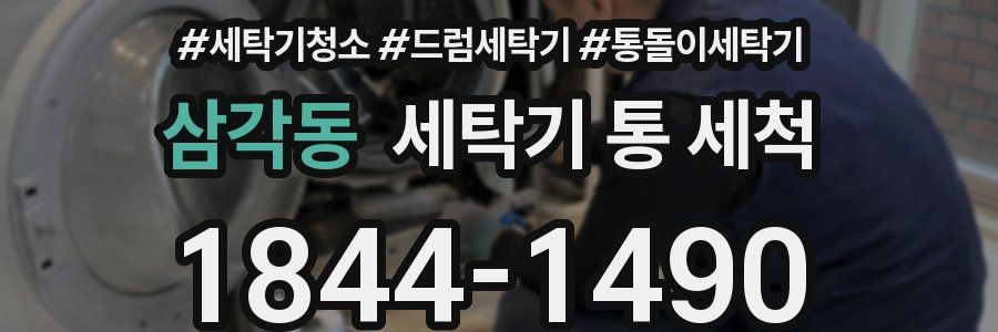 삼각동 세탁기 통 세척