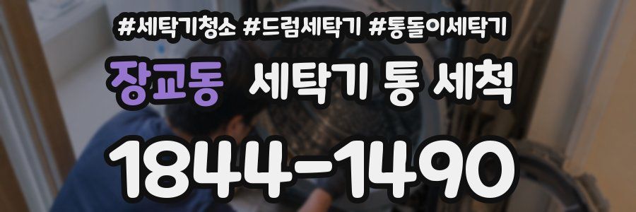 장교동 세탁기 통 세척