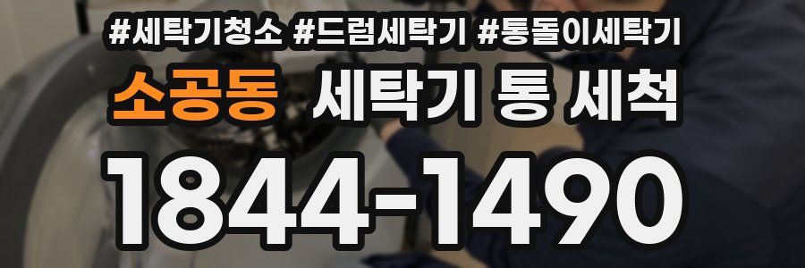 소공동 세탁기 통 세척