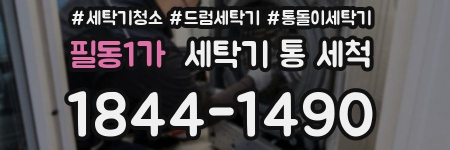 필동1가 세탁기 통 세척