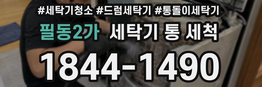필동2가 세탁기 통 세척