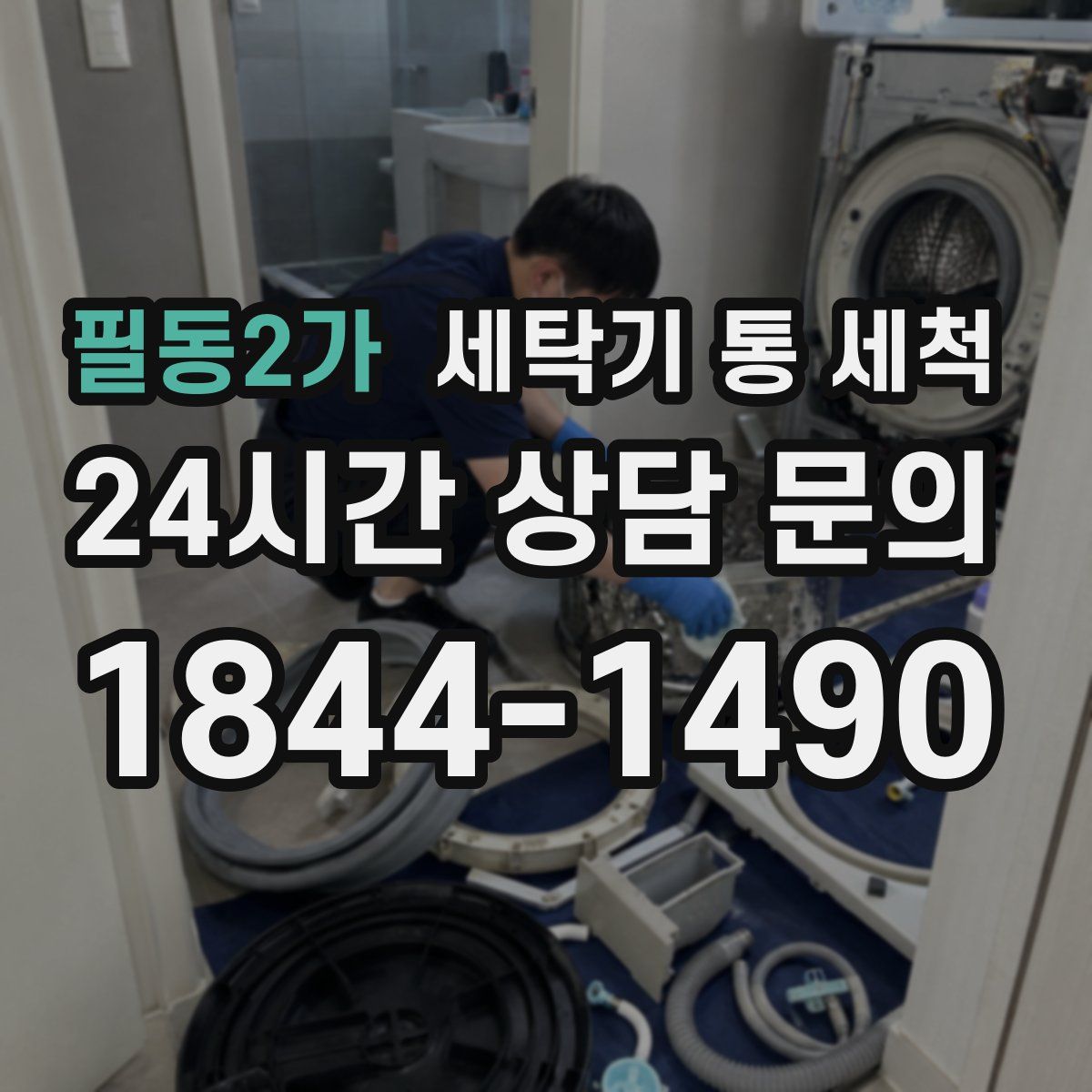 필동2가 세탁기 통 세척