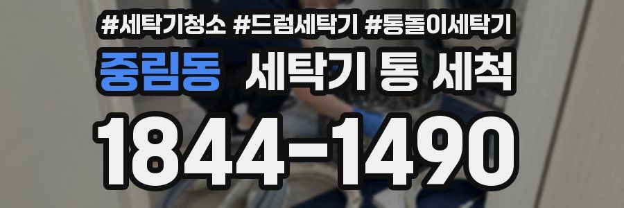 중림동 세탁기 통 세척