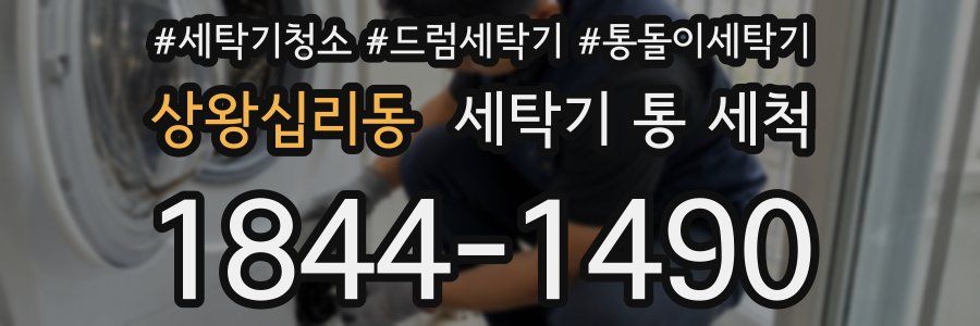 상왕십리동 세탁기 통 세척