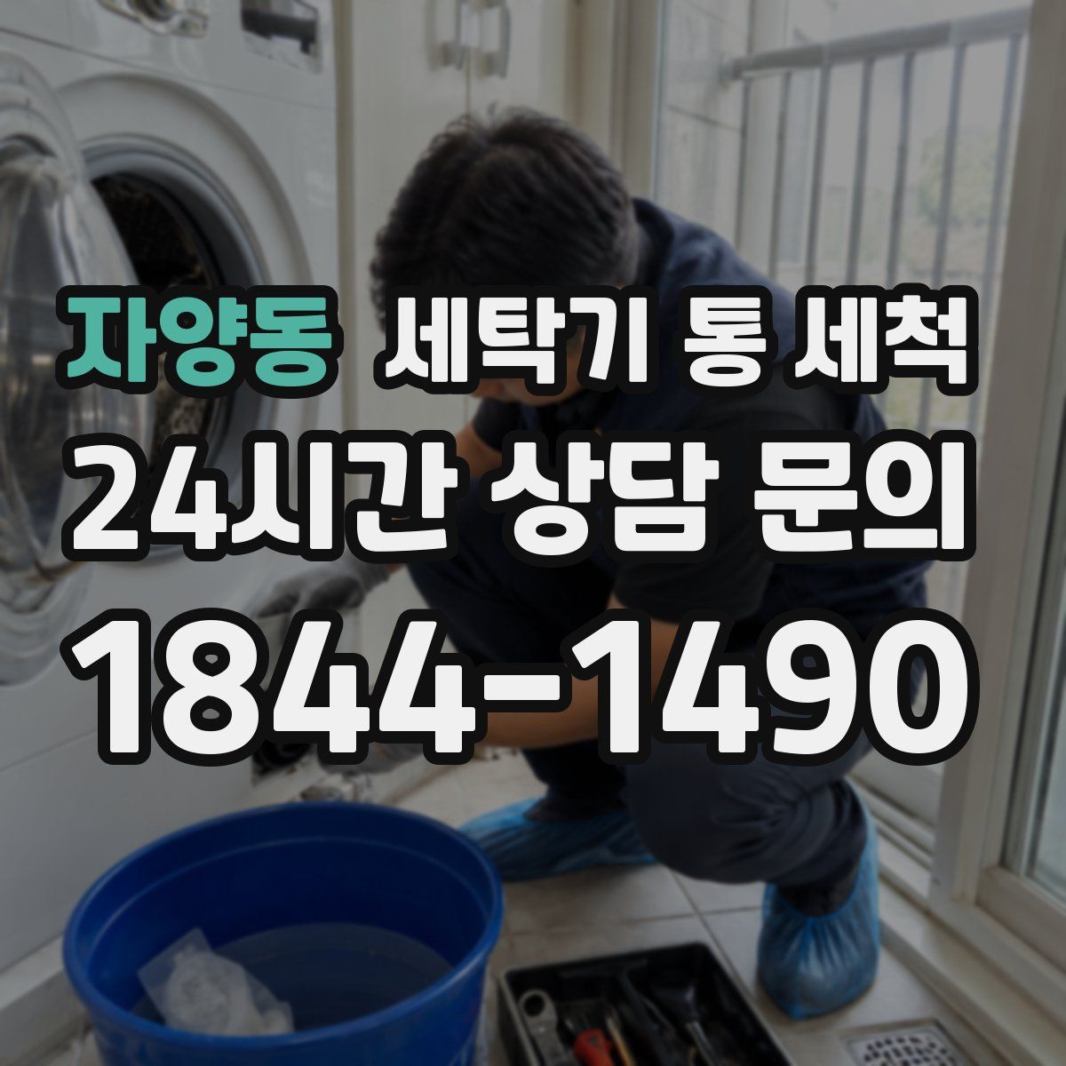 자양동 세탁기 통 세척