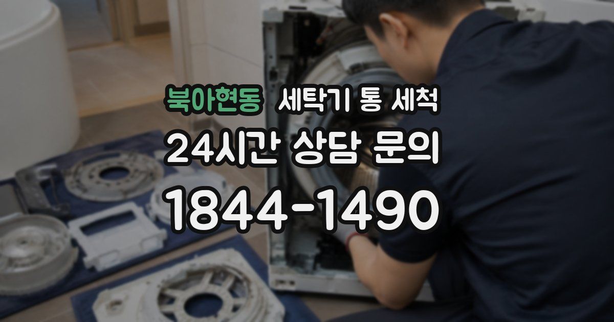 북아현동 세탁기 통 세척
