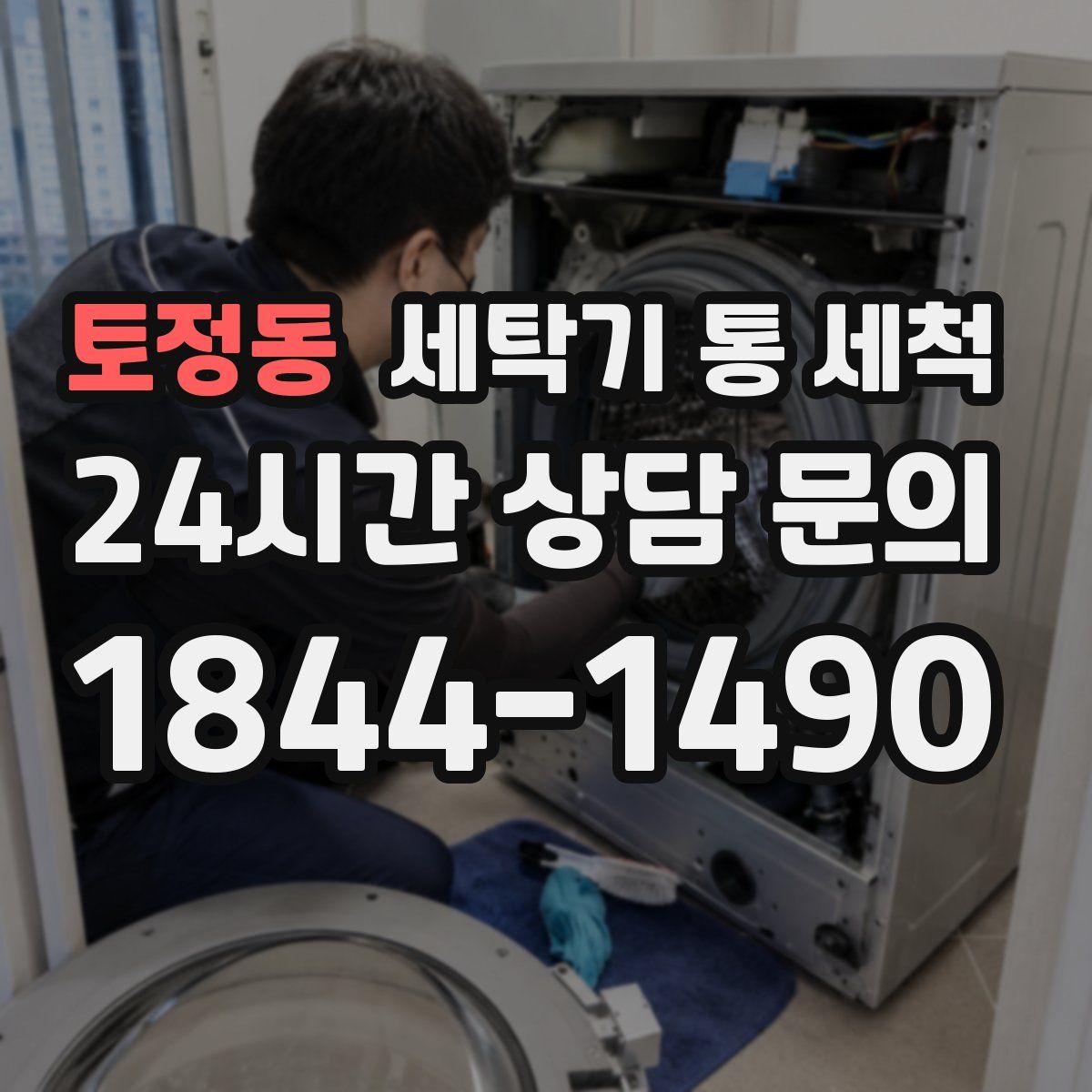 토정동 세탁기 통 세척