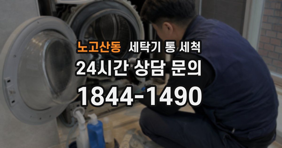 노고산동 세탁기 통 세척