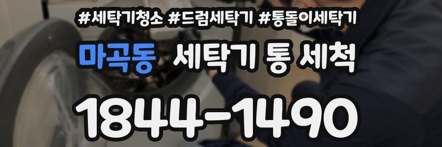 마곡동 세탁기 통 세척