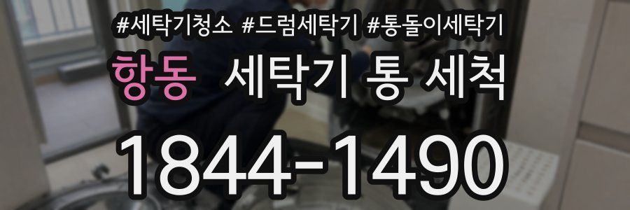 항동 세탁기 통 세척