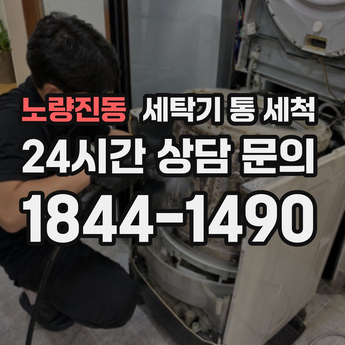노량진동 세탁기 통 세척