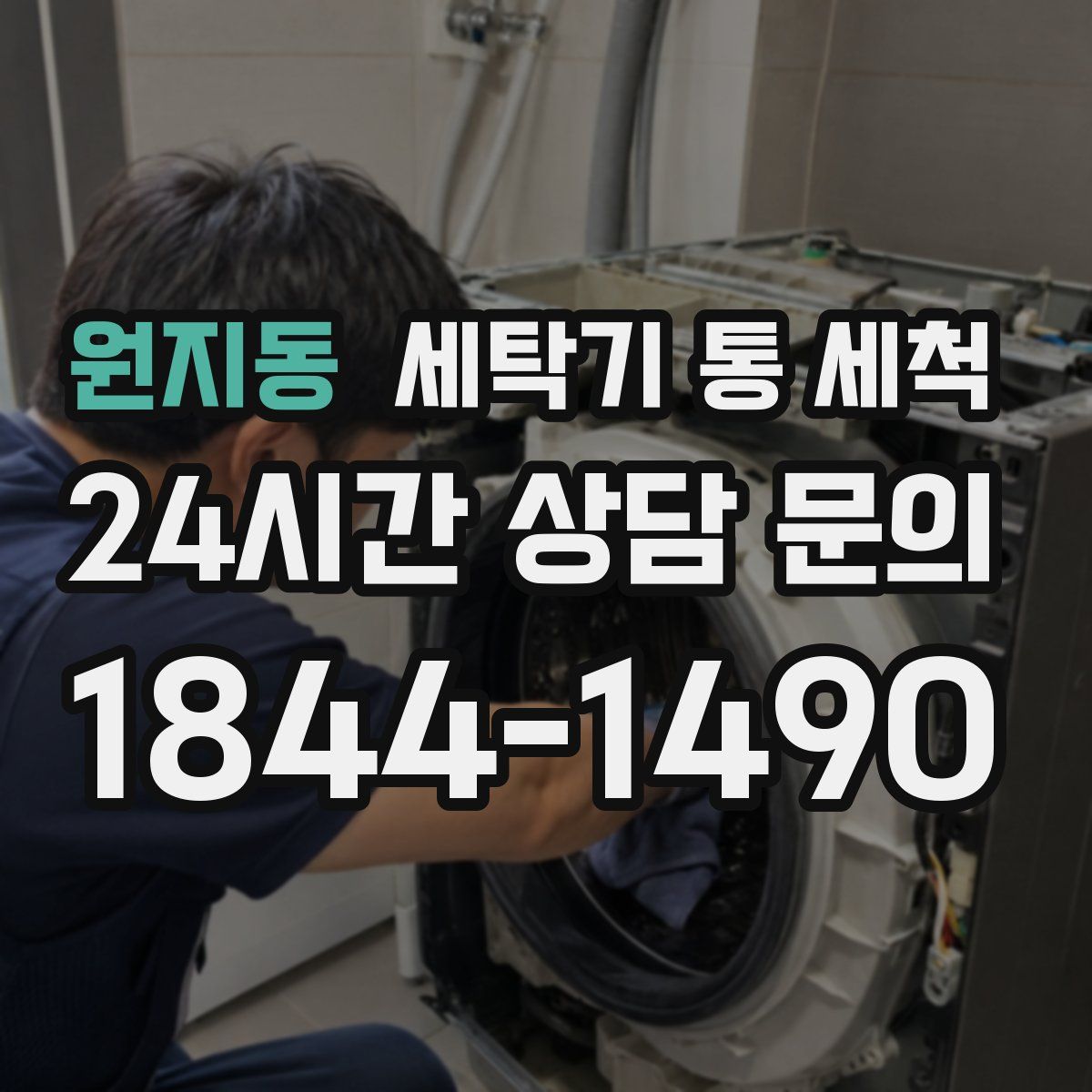 원지동 세탁기 통 세척