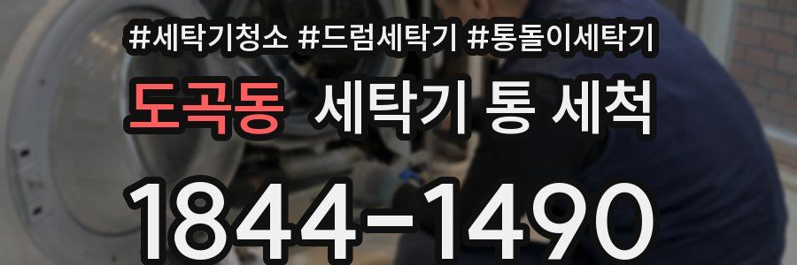 도곡동 세탁기 통 세척