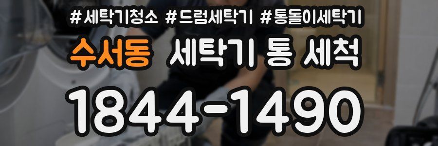 수서동 세탁기 통 세척