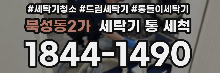 북성동2가 세탁기 통 세척