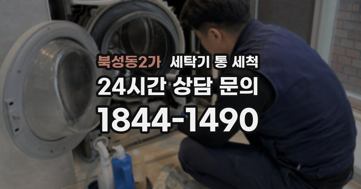 북성동2가 세탁기 통 세척