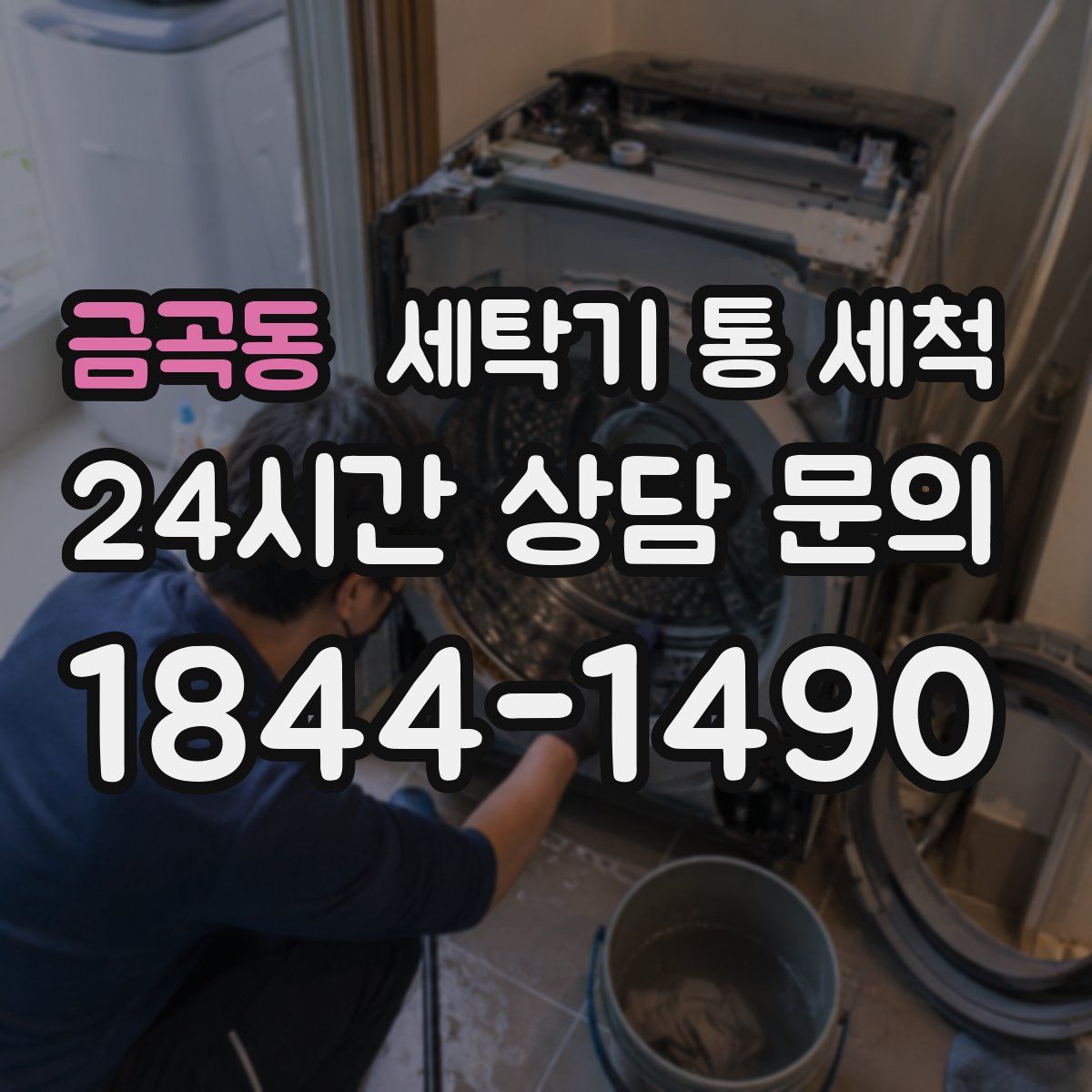금곡동 세탁기 통 세척