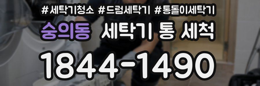 숭의동 세탁기 통 세척