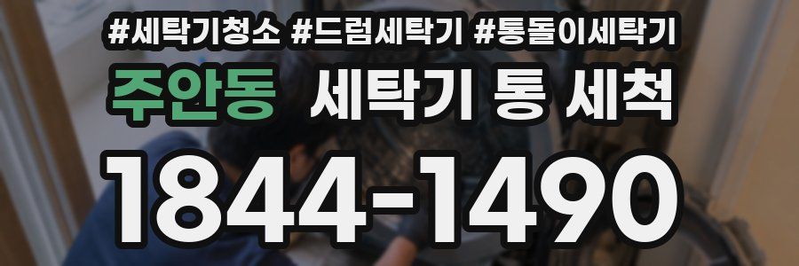 주안동 세탁기 통 세척
