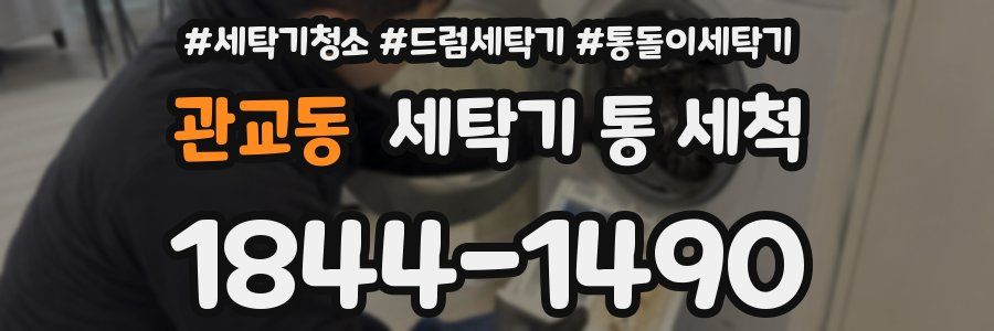 관교동 세탁기 통 세척