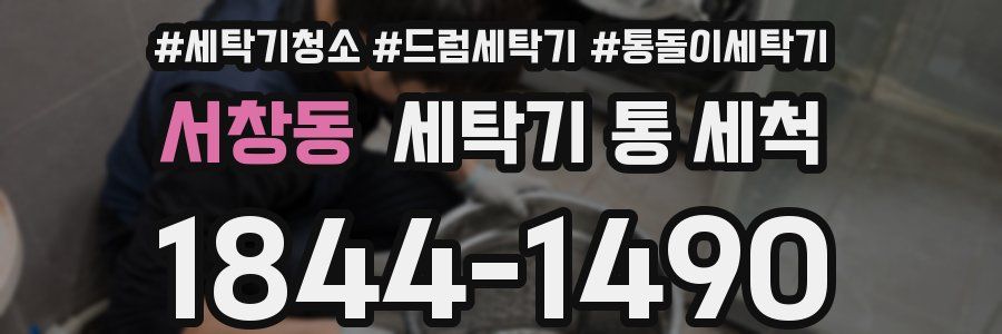 서창동 세탁기 통 세척