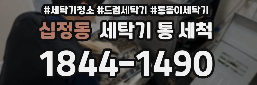 십정동 세탁기 통 세척