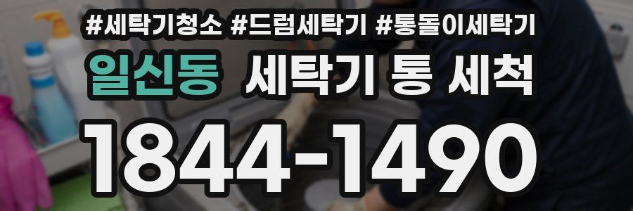 일신동 세탁기 통 세척